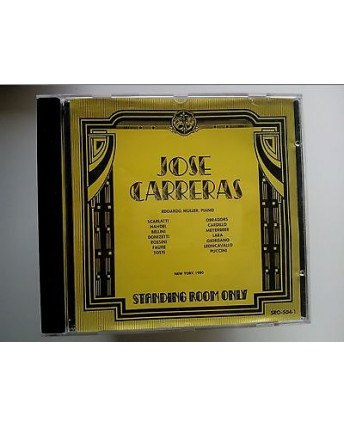 Jose Carreras - Edoardo Muller (Piano), Anno 1980 -Standing Room Only- (CD) -49