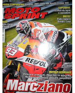 Moto Sprint N.28  2013:Kawasaki Z800, MV Agusta Brutale 800,Yamaha XV950    FF06
