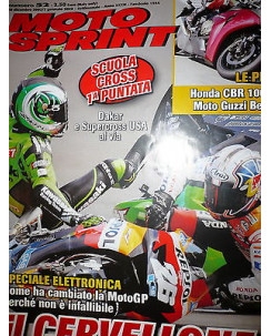 Moto Sprint N.52  2007:Honda CBR 1000 RR, Moto Guzzi Bellagio   FF06