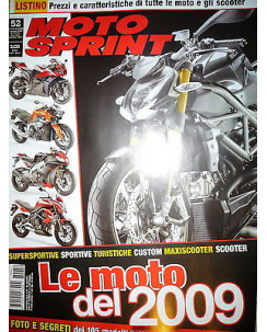 Moto Sprint N.52  2008:KTM RC8R,Honda CBR 1000 RR ABS,Kawasaki ZX-6R FF06