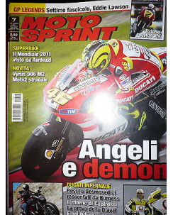 Moto Sprint N.7  2011:Ducati Diavel Carbon, Vyrus 986 M2,Gas Gas TXT Pro    FF06