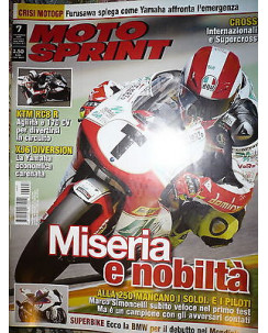 Moto Sprint N.7 2009:KTM RC8 R, Benelli Due 756 prototipo   FF06
