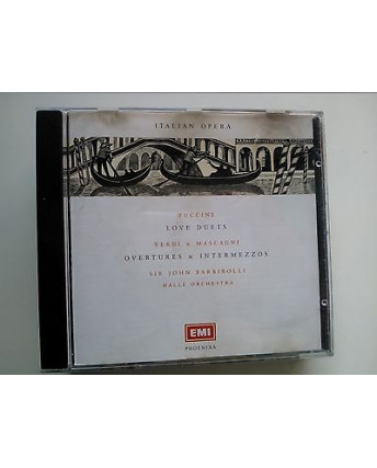 Italian Opera (Puccini, Verdi, Mascagni) Dir. John Barbirolli -Emi- (CD) -37