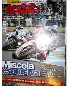 Moto Sprint N.9  2009:Honda SW-T400, KTM 990 SM R  FF06
