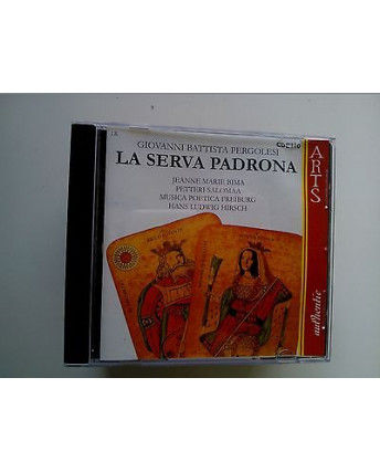 Pergolesi "La Serva Padrona" Dir. Hans Ludwig Hirsch -Classica- (CD)-91