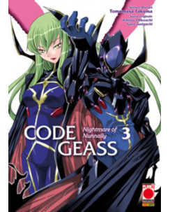 Code Geass: Nightmare of Nunnally n. 3 di Takuma - ed. Planet Manga