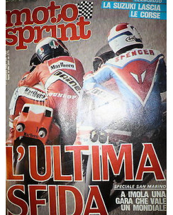 Moto Sprint N.35  '83: Honda CB 1100 R, Aprilia Filo G4 L,Laverda 125    FF08