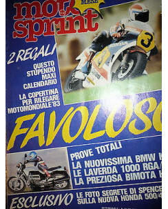 Moto Sprint N.51-52 '83:Laverda 1000 RGA/RGS, Bimota HB3, Honda V4    FF08