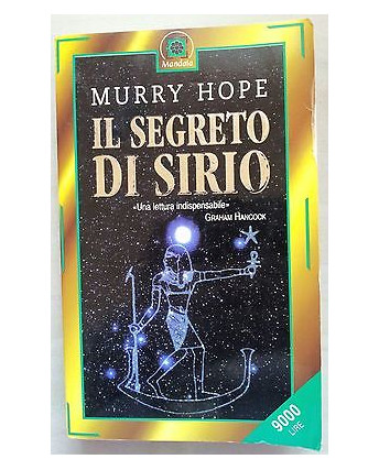 Murry Hope: Il segreto di Sirio Ed. Corbaccio A11