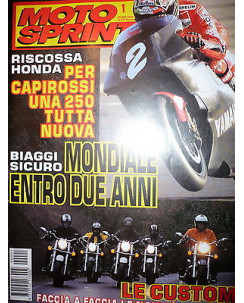 Moto Sprint  N.1  '99:Aprilia Area 51,Beta Euro 350,Yamaha XVS1100 Drag StarFF09