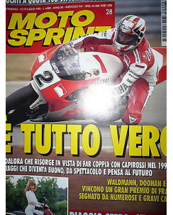 Moto Sprint  N.28  '95:Piaggio Sfera 125 4T e 50 2T,Peugeot Electric 50   FF09