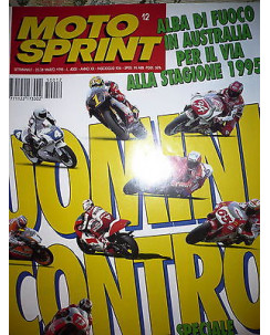 Moto Sprint  N.12  '95: Kawasaki GPZ 1100,Bimota SB7,Malaguti F12     FF09