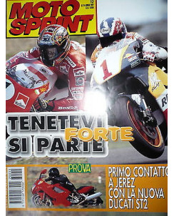 Moto Sprint  N.15  '97:Honda CBR 600,Ducati ST2,Aprilia SR 50 Netscaper   FF09