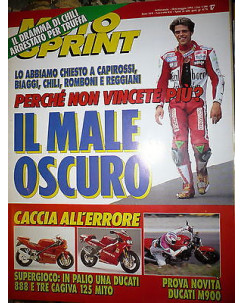 Moto Sprint  N.17  '93:Ducati M 900 Monster,Husqvarna TE 610   FF09