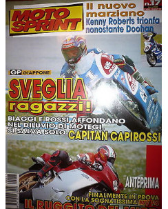 Moto Sprint  N.17  '99:Yamaha TW 125,MV Agusta F4 Serie Oro   FF09