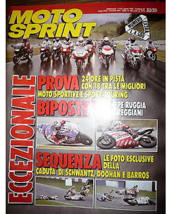 Moto Sprint  N.32-33  '93:Bimota Tesi 1D ES,Ducati 900 SL,Honda CBR 900 RR  FF09