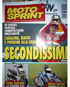 Moto Sprint  N.19  '95:Honda XR 250,Aprilia 125 4T,Suzuki VS 600   FF09