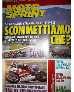 Moto Sprint  N.2  '93:Harley-Davidson FXRS-SP Special 1600,Piaggio Quartz  FF09