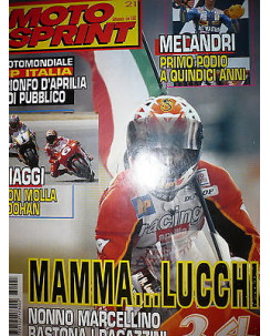 Moto Sprint  N.21  '98:Moto Guzzi 1100 Sport Corsa,Honda CB 500 S    FF09