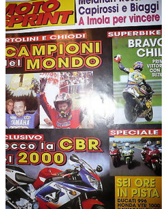Moto Sprint  N.35  '99:Aprilia Scarabeo 50,Honda CBR 900 RR,Kawasaki ZX-12R FF09
