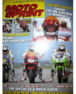 Moto Sprint  N.23  '94:Honda CBR 600 F, Kawasaki ZXR 750 R, Yamaha FZR 1000 FF09