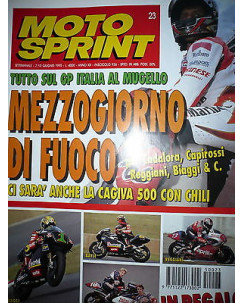 Moto Sprint  N.23  '95:Aprilia Gulliver, Cagiva River 600  FF09