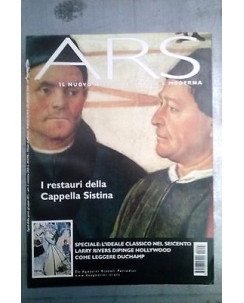 ARS n. 28 4/2000: Restauri Sistina Velazquez - Ed. DeAgostini/Rizzoli FF10