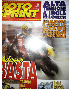 Moto Sprint  N.36  '96:Honda XR 250 Baja,Suzuki GSF Bandit 1200   FF09