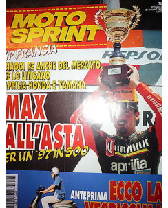Moto Sprint  N.24  '96:Piaggio Sfera 50, Bimota YB 11   FF09