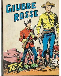 Tex 124 1° edizione:giubbe rosse
