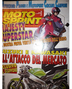 Moto Sprint  N.26  '96:Yamaha YP 250 Majesty,Suzuki Desperado 400    FF09
