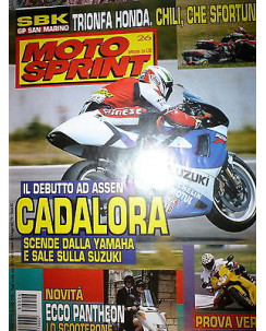 Moto Sprint  N.26  '98:Ducati 900 Supersport, Honda Pantheon  FF09