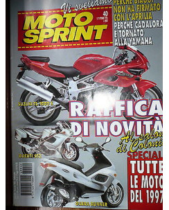 Moto Sprint  N.40  '96:Suzuki TL 1000 S, Ducati ST2, Gilera Runner   FF09