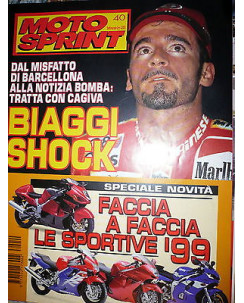 Moto Sprint  N.40  '98:Ducati 750 Supersport, Bimota DB 4,MV Agusta F4-S   FF09