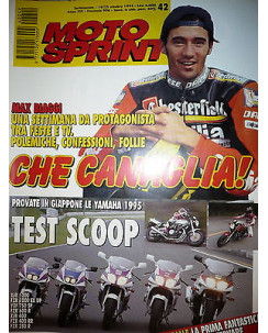 Moto Sprint  N.42  '94:Malaguti F12 LC, KTM LC4 620,Yamaha FZR 400 RR/SP    FF09