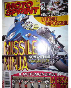 Moto Sprint  N.43  '97:Kawasaki ZX-9R,Ducati ST 2, Peugeot Speedfight LC   FF09