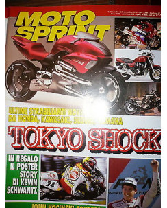 Moto Sprint  N.44  '93:Cagiva Roadster 125,Honda XLR 250 R Special    FF09