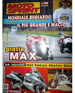 Moto Sprint  N.44  '99:Honda X-Wing, Yamaha MT-01,Beta Eikon 150    FF09
