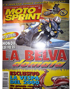 Moto Sprint  N.45  '95:Honda CBR 900 RR,Honda ST 1100,Yamaha Majesty 250 FF09