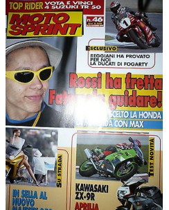 Moto Sprint  N.46  '99:Kawasaki ZX-9R,Aprilia RSV Mille R,Yamaha Majesty250 FF09