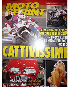 Moto Sprint  N.48  '93:KTM GS 300, Yamaha FZR 1000, Yamaha FZR 600  R  FF09