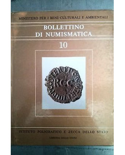 Min.Beni Culturali: Bollettino di Numistatica 10 - Ed. Zecca dello stato FF10