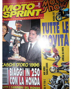 Moto Sprint  N.50  '96:Aprilia SR WWW, MBK Nitro,Honda VT 750 C    FF09