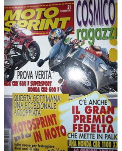 Moto Sprint  N.51  '96:Honda CBR 600 F Supersport, Honda CBR 600 F    FF09
