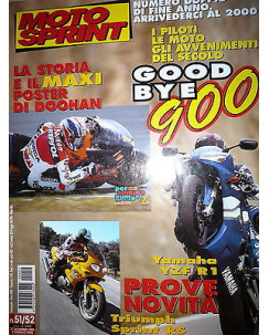 Moto Sprint  N.51-52   '99:Yamaha YZF-R1, Triumph Sprint RS     FF09