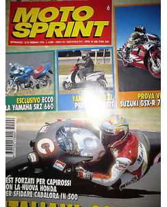 Moto Sprint  N.6  '95:Yamaha Breeze, Suzuki GSX-R 750 W, Yamaha SRZ 660   FF09