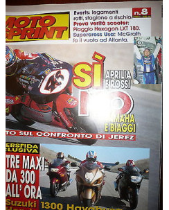 Moto Sprint  N.8  '99:Piaggio Hexagon LXT 180,Honda CBR 1100 XX   FF09
