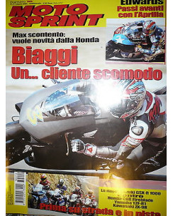 Moto Sprint  N.10  2003:Kawasaki ZX-9R,Yamaha YZF-R1,Honda CBR Fireblade   FF10