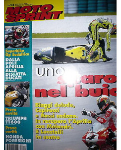 Moto Sprint  N.14  2000:Triumph TT 600, Honda Foresight   FF10