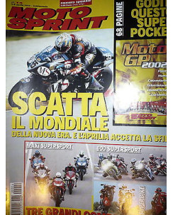 Moto Sprint  N.14  2002:Aprilia RSV Mille R,Honda CBR 600 F/S,Ducati 998 S  FF10